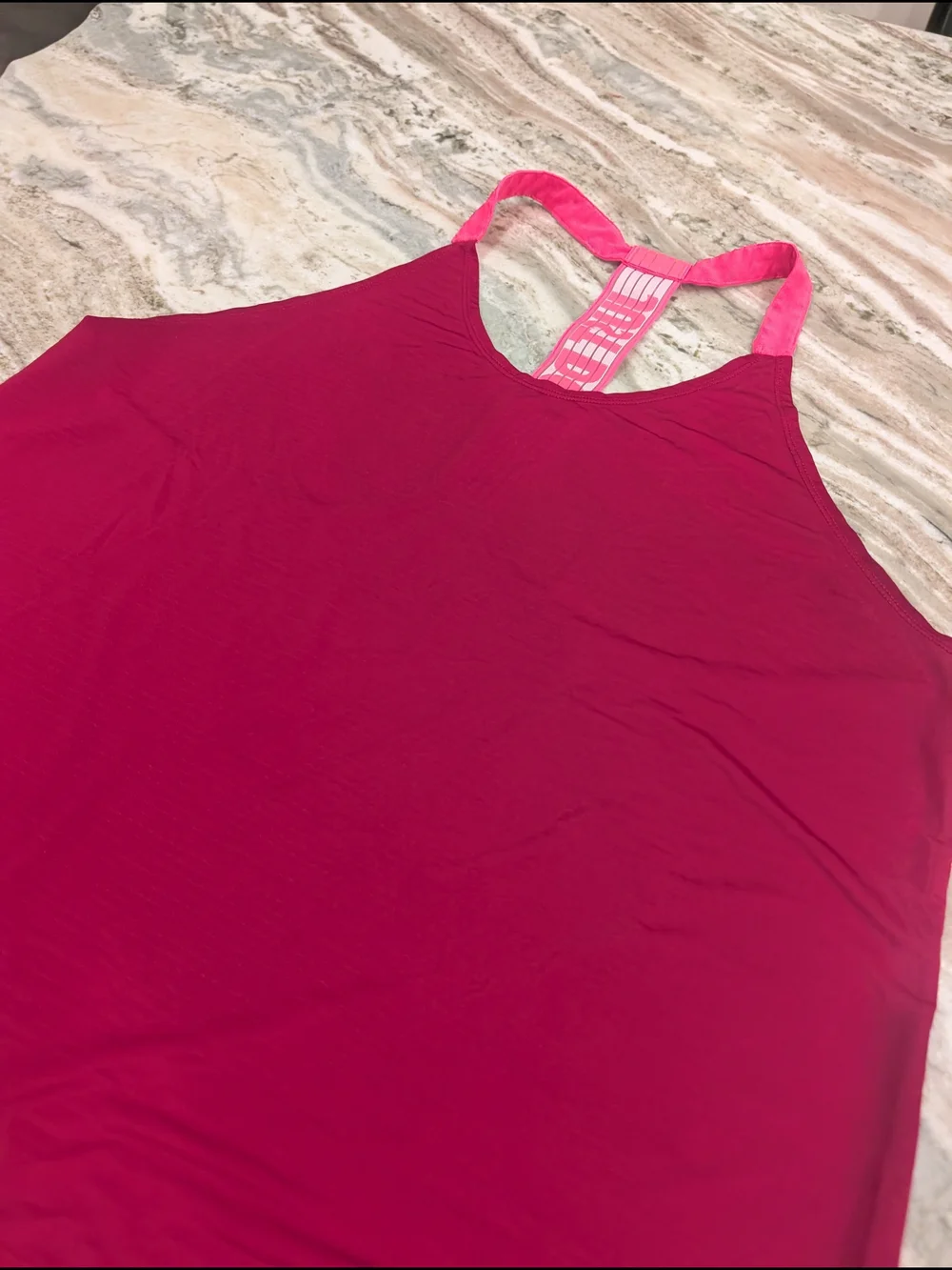 Nike Women’s Pink Racerback Tank Top - Picture 4 of 9